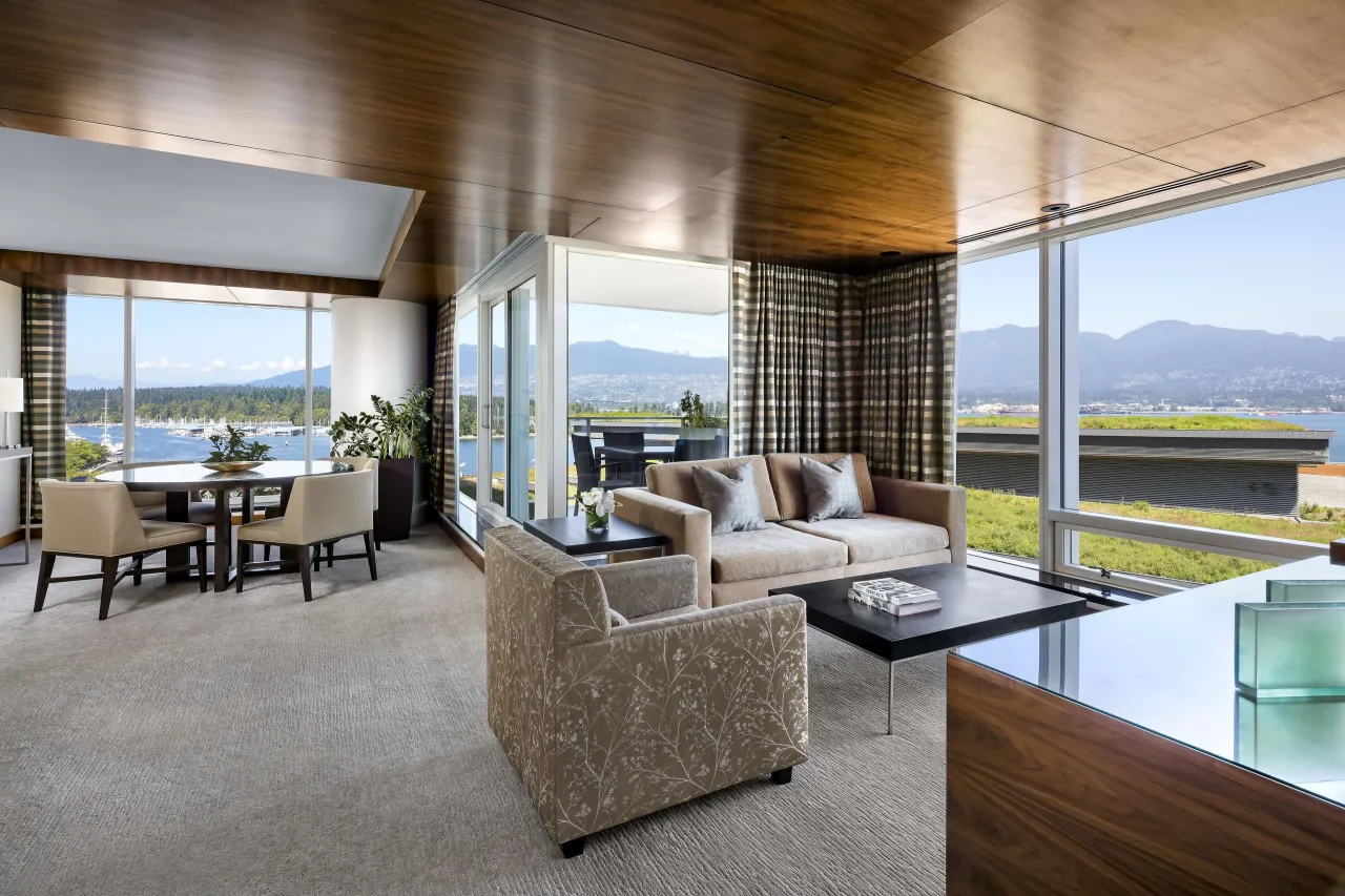 Fairmont Pacific Rim, Vancouver hotel image from Expedia