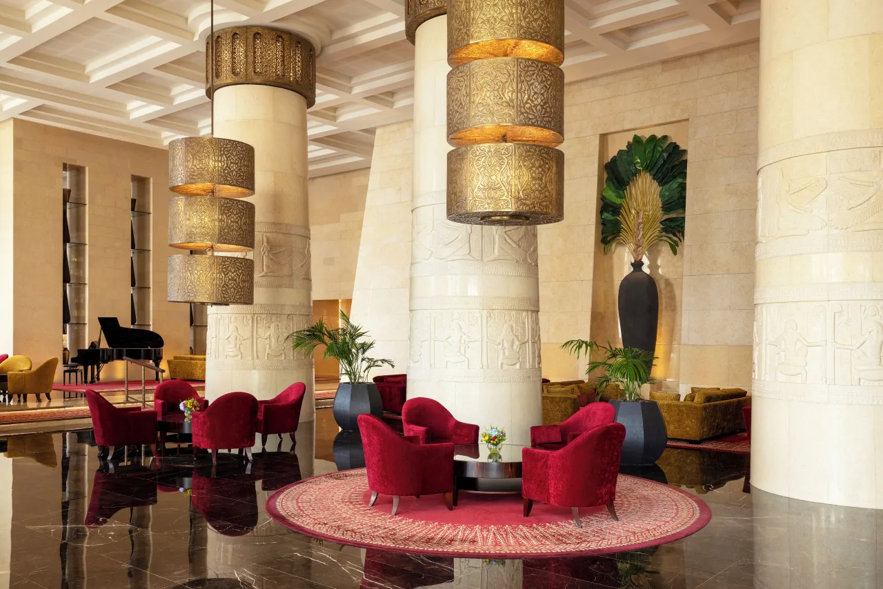 Raffles Dubai hotel image from Expedia