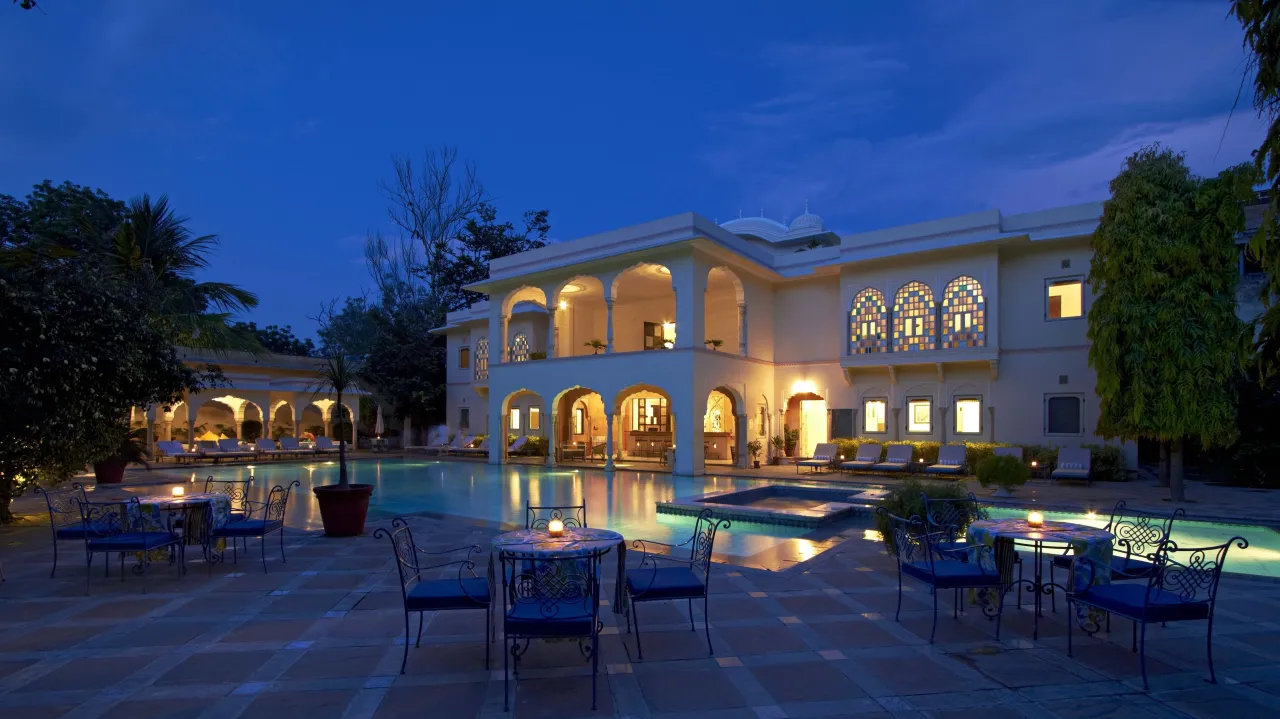 Samode Haveli, Jaipur hotel image from Expedia