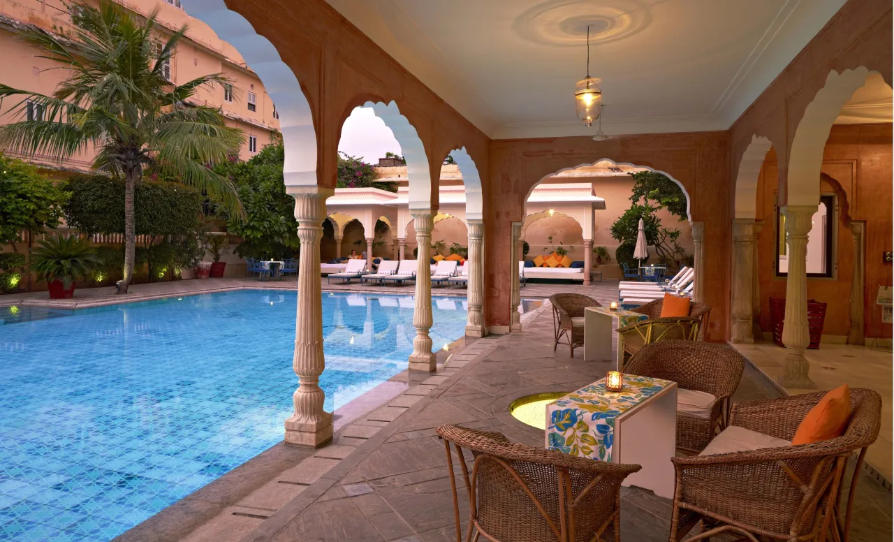 Samode Haveli, Jaipur hotel image from Expedia