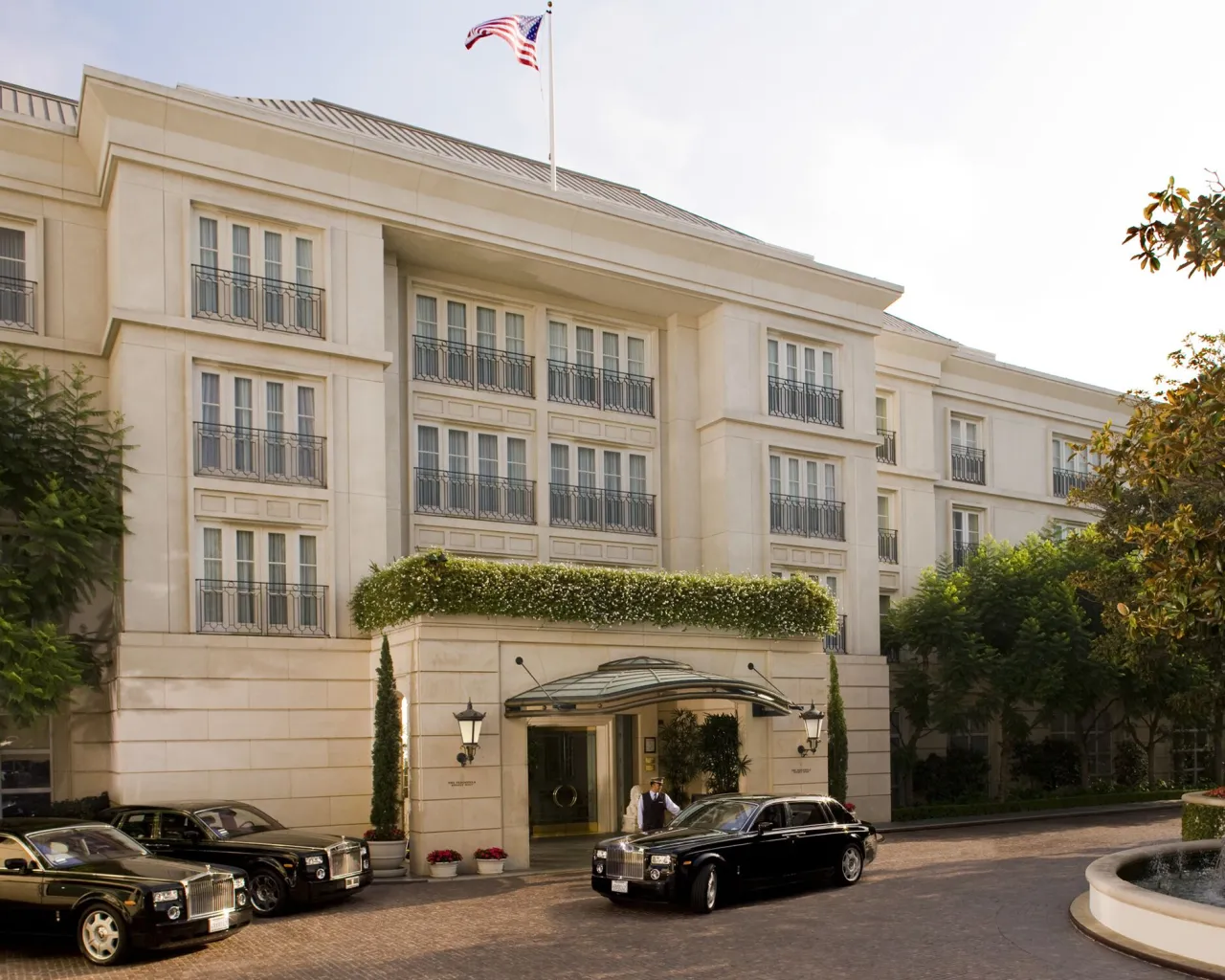 The Peninsula Beverly Hills hotel image from Expedia
