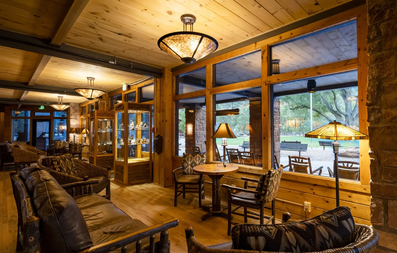 Zion Lodge hotel image from Expedia