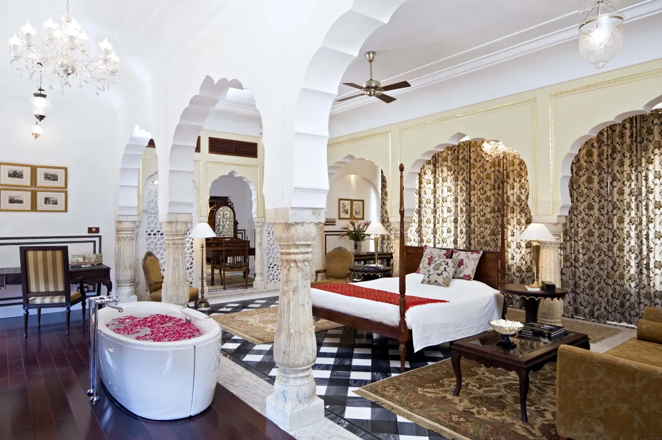 Samode Palace, Jaipur hotel image from Expedia