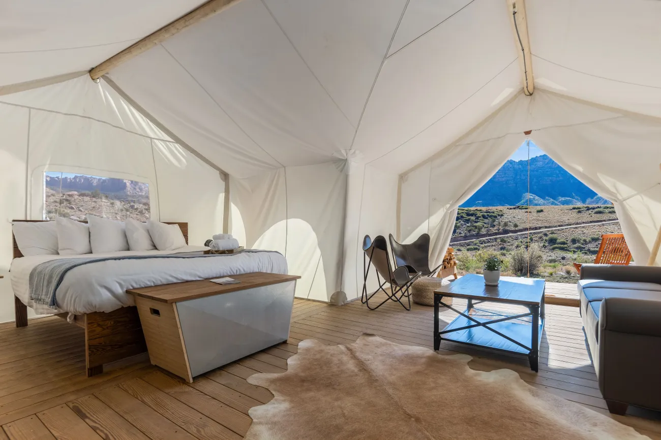Under Canvas, Zion National Park hotel image from Expedia