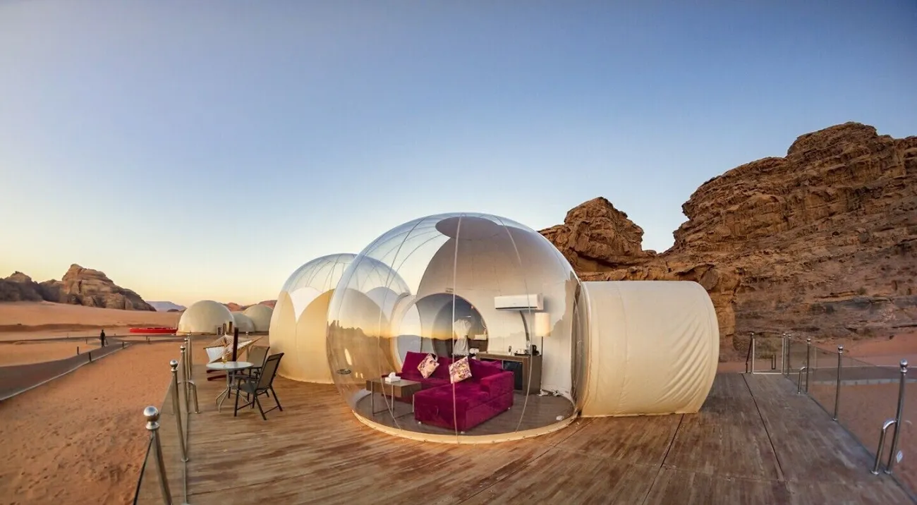 Wadi Rum, campeggio di lusso nel deserto hotel image from Expedia